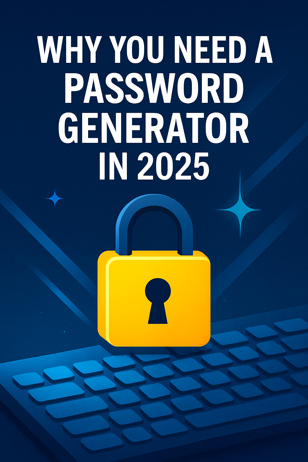 Why You Need a Password Generator in 2025