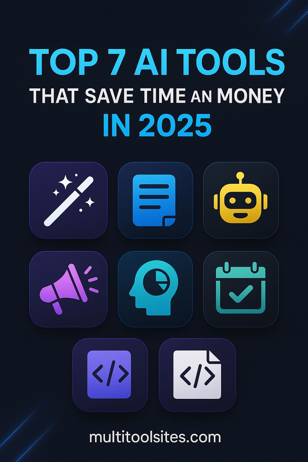 Top 7 AI Tools That Save Time and Money in 2025